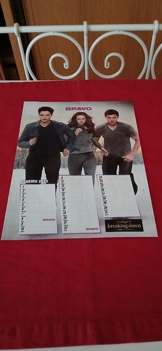 Calendário 2013, da Bravo, novo