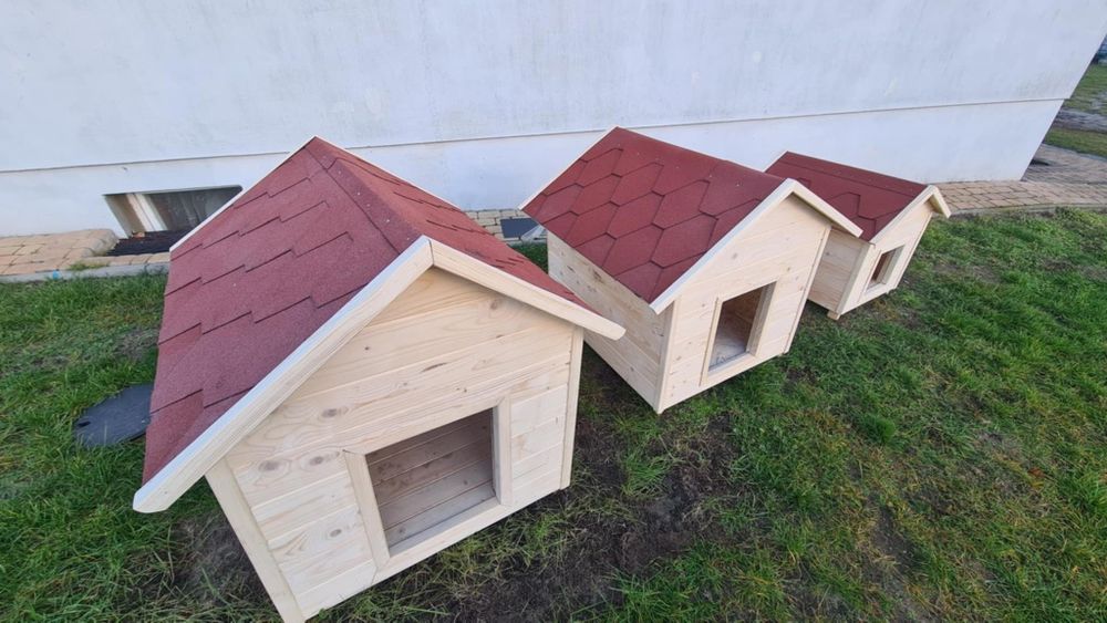 Buda dla psa, budy, solidne ocieplone