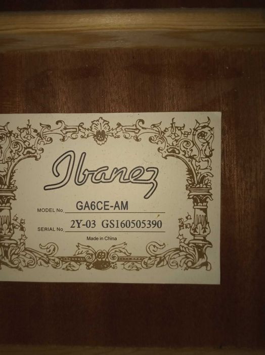 Guitarra Ibanez classica