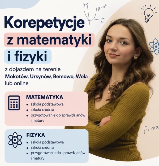 Korepetycje matematyka fizyka