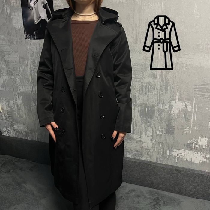 Пальто/Тренч/Плащь черный L