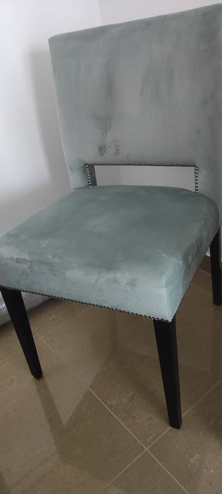 9,99€ - 2 cadeirões sala / veludo verde