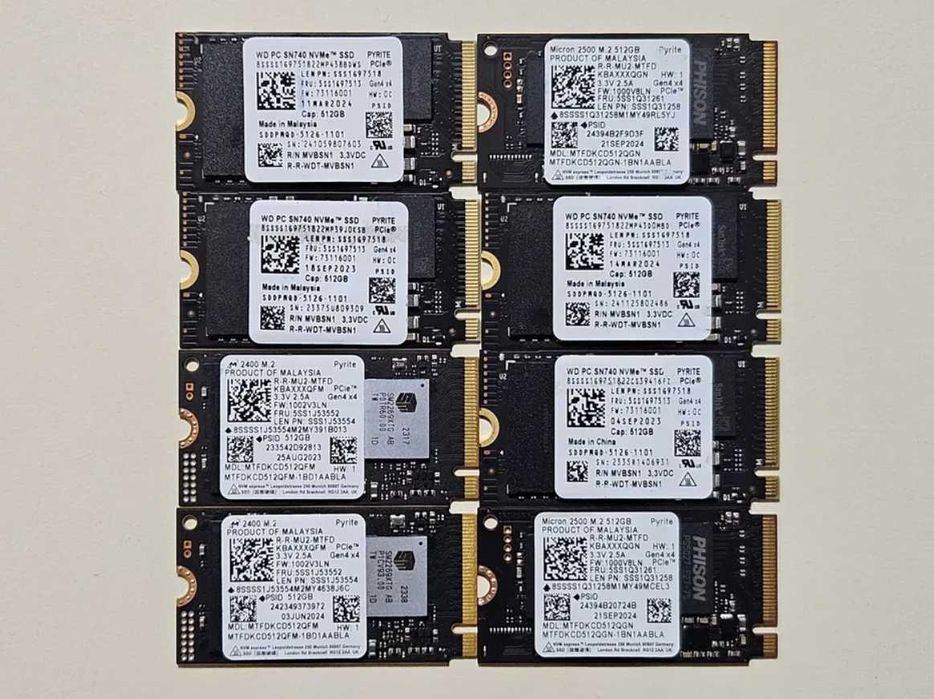 SSD 512Gb M.2 2242 NVMe SK Hynix Micron