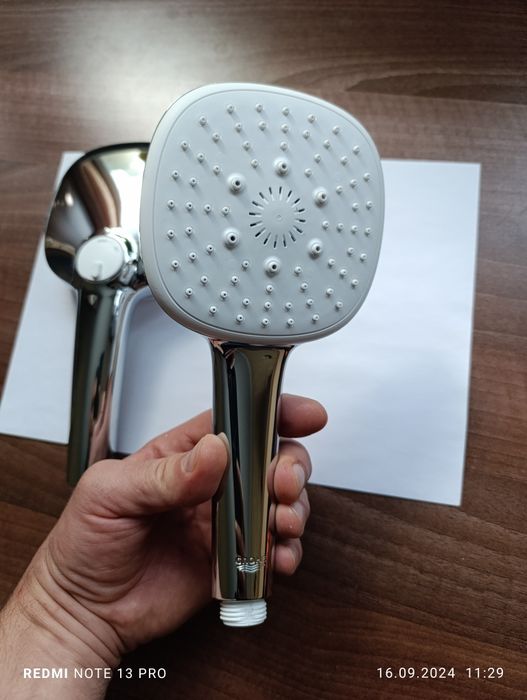 Ручной душ Grohe Tempesta Cube 2 и 3  режима , Hansgrohe Kludi