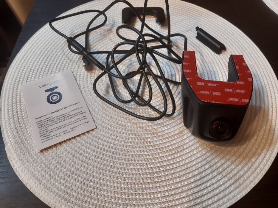 Rejestrator jazdy na mocowanie lusterka Full HD USB