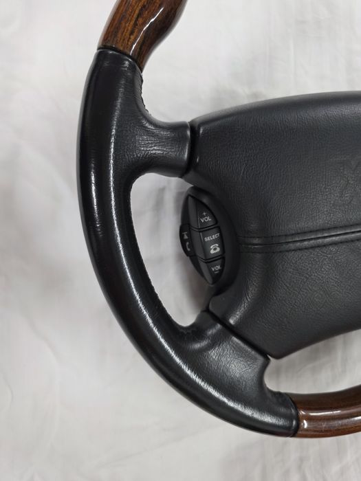 Kierownica drewniana XJR z poduszką Jaguar XJ X308 X300