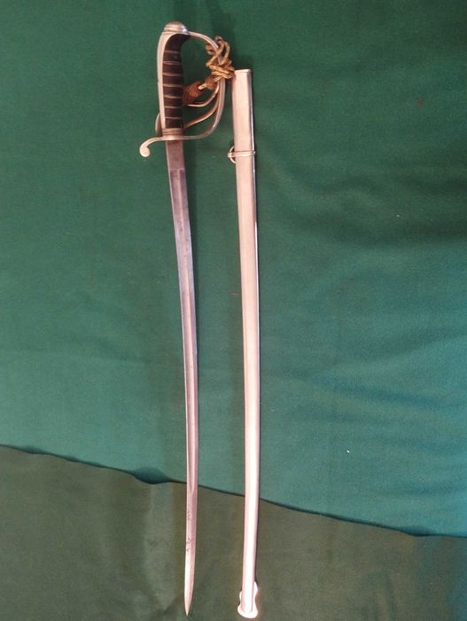 Espada  de infantaria portuguêsa2, meados do século XIX
