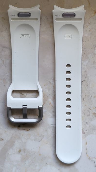 Pasek do zegarka Samsung Galaxy Watch 6 rozmiar s/m kremowy