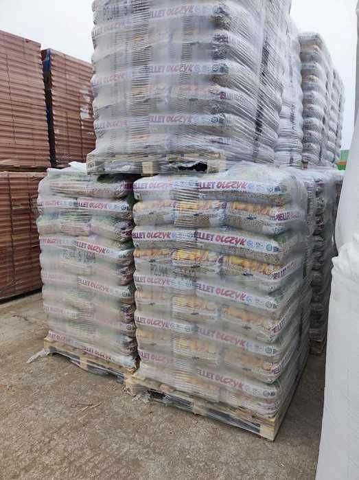 Pellet Olczyk ENplus A1 premium wysoka kaloryczność niska ilość popiołu
