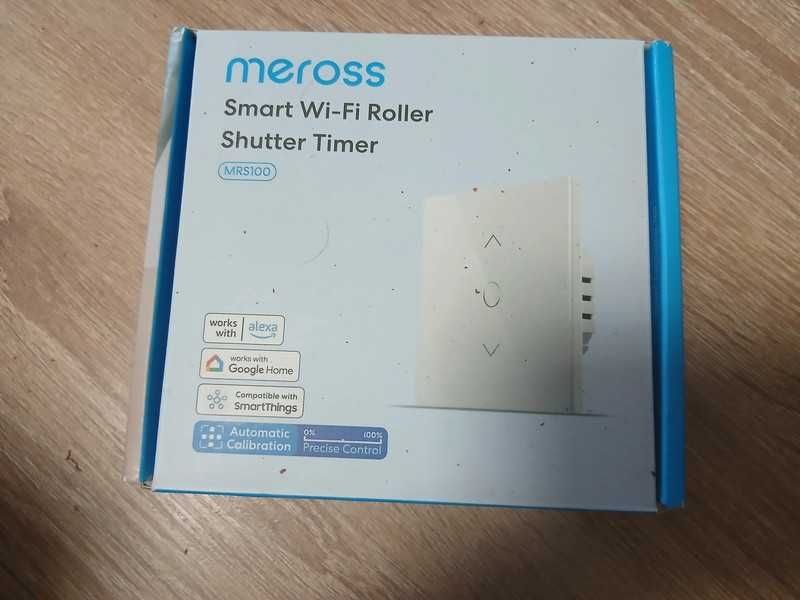 Sterownik Meross MRS100EUGM WiFi żaluzje rollety