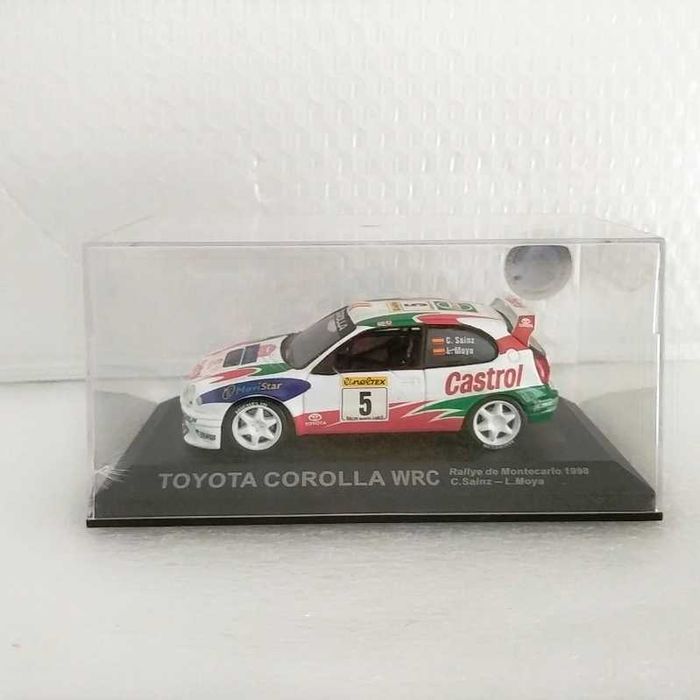 Toyota Corolla WRC Carlos Sainz e Luis Moya Rallye de Monte Carlo 1998
