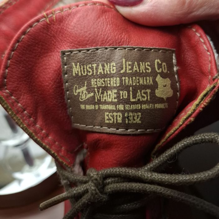 Trzewiki Mustang Jeans1932