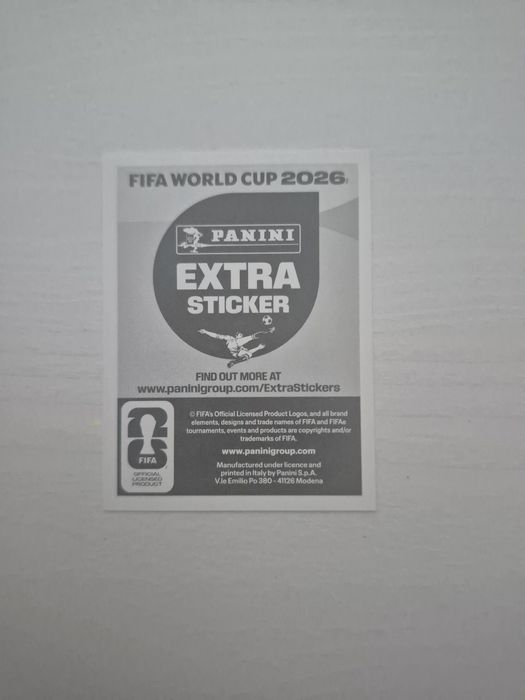 Cromo Panini Lionel Messi Legend Extra Sticker BRONZE - Mundial 2026