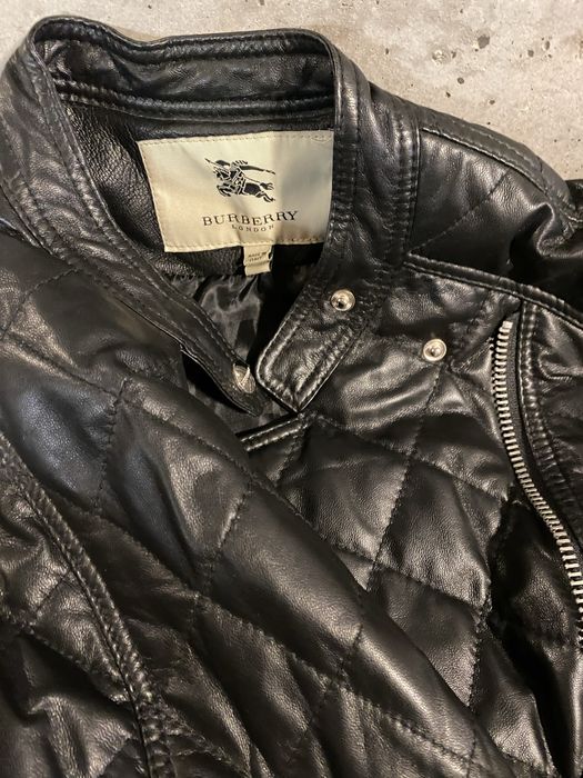 Куртка Burberry кожа