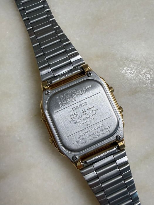 Relogio Casio DB-360 Dourado