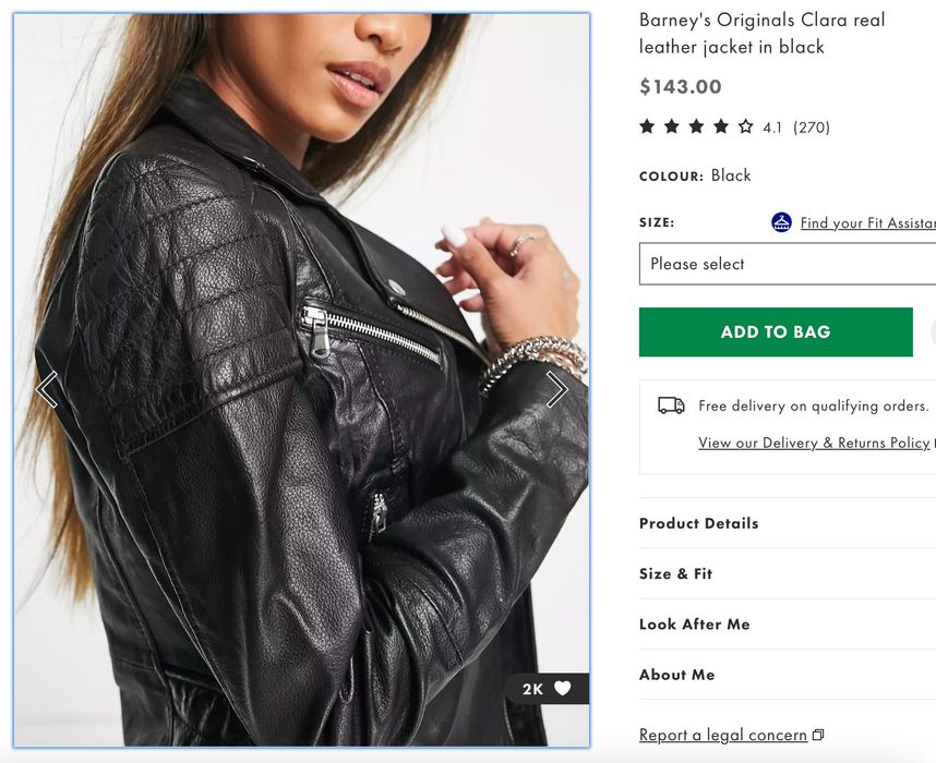 Косуха Barney's. Натуральна шкіра, стан нової