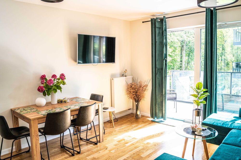 Apartament Nad Jeziorem Noclegi Ostróda Villa Park, przy Lake Hill