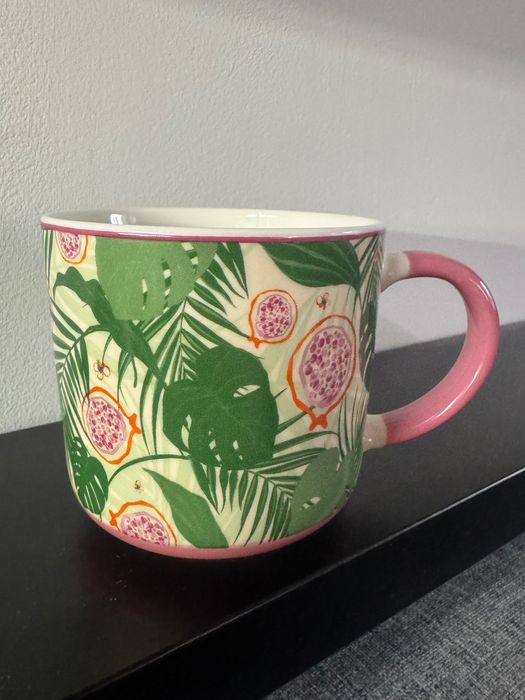 Kubek w rośliny liście plants tropikalny roslinomaniak Pepco 350 ml