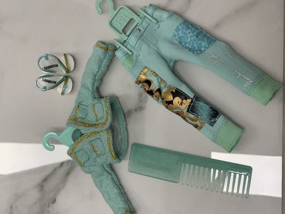 Lalka kolekcjonerska Rainbow high Daphne Minton mietowa turkusowa