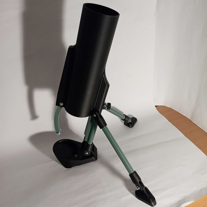Відкривачка «Пивний міномет (Mortar Beer Opener)» 40 см ствол 71 мм 3D-друк