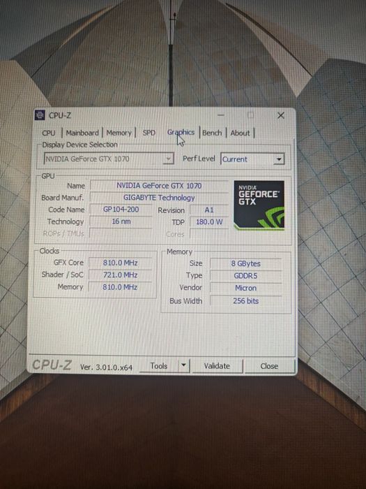 Komputer gamingowy – i5-8600K / GTX 1070 Gigabyte G1 8gb/ 16 GB RAM
