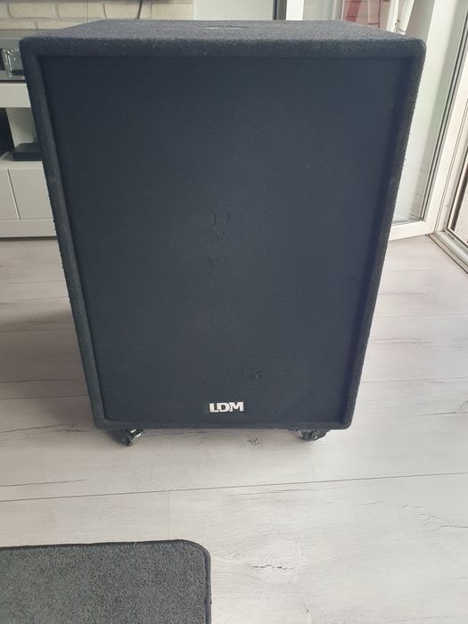 Głośnik basowy skrzynia LDM 1000w