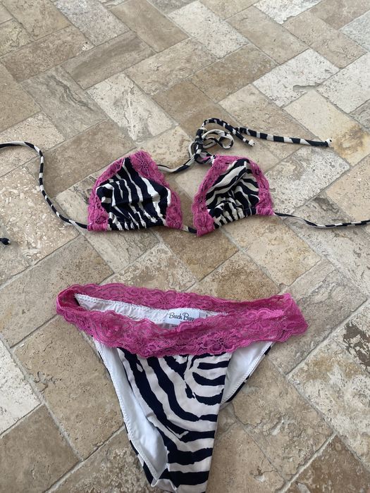 Beach bunny zebra bikini rozmiar M