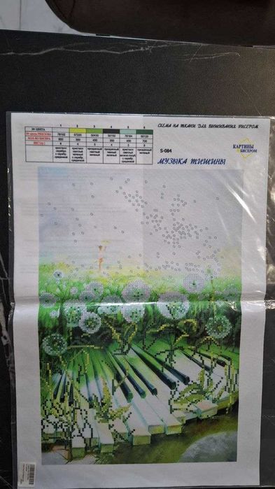 Набори для вишивки бісером та схеми