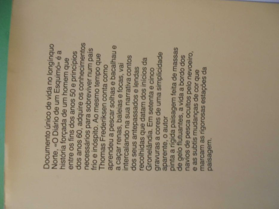 Frederiksen (Thomas);Diário de um Esquimó