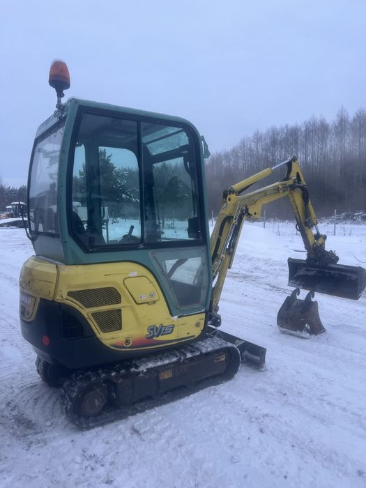 Minikoparka koparka Yanmar SV15 supet Stan kubota jcb Caterpillar