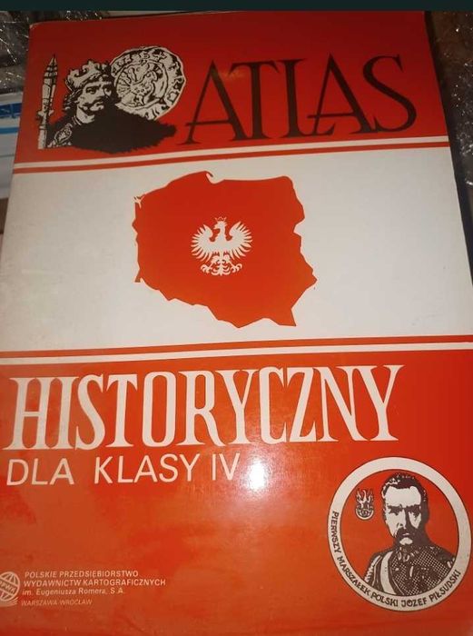 Atlas historyczny dla klasy 4. Wydawnictw kartograficznych