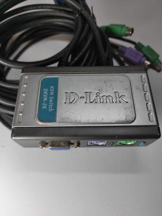 Переключатель D-Link DKVM-2K / KVM switch / КVM