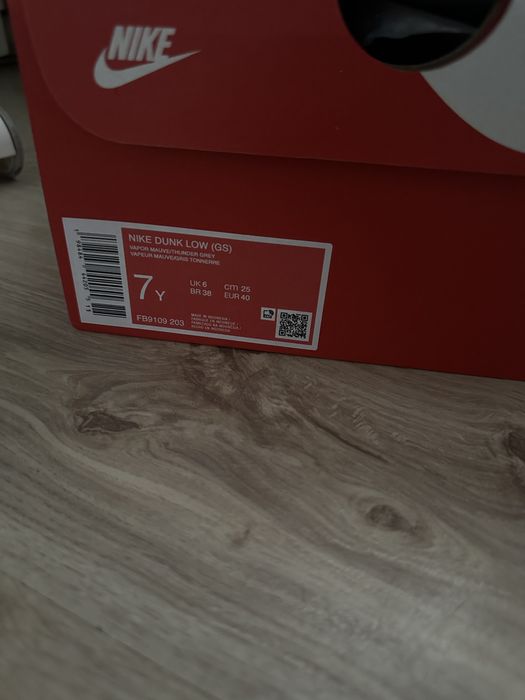 Кроссовки nike dunk low bg