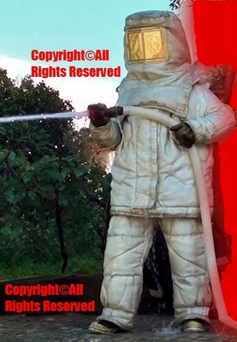 Fato Bombeiros Hazmat + Botas Bombeiros Harvik 41\42,Pouco Uso - 200€