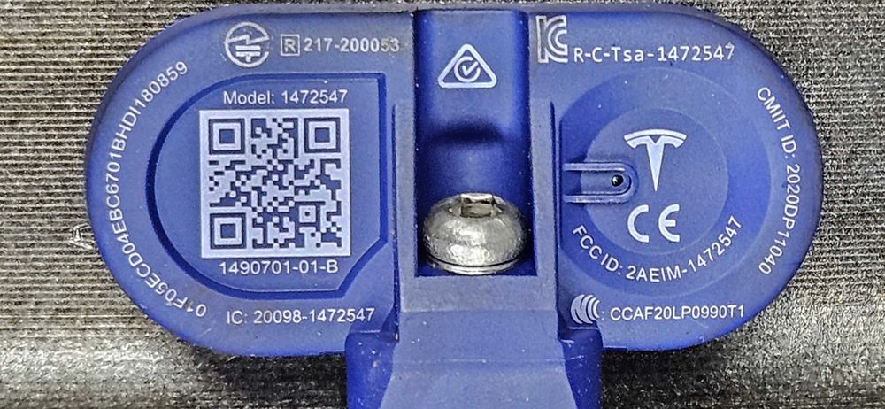 Czujnik ciśnienia powietrza opony koła TPMS TESLA 3 Y S X