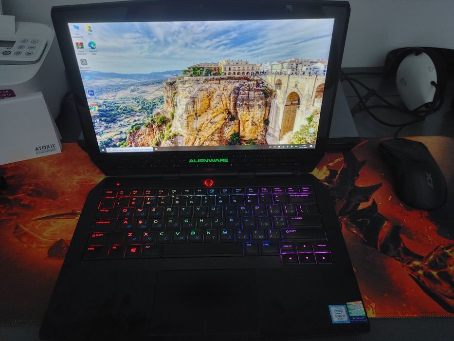 Laptop Dell Alienware 13r2/i7-6500U/16GB/512 SSD/GTX960/3200x1800 IPS/