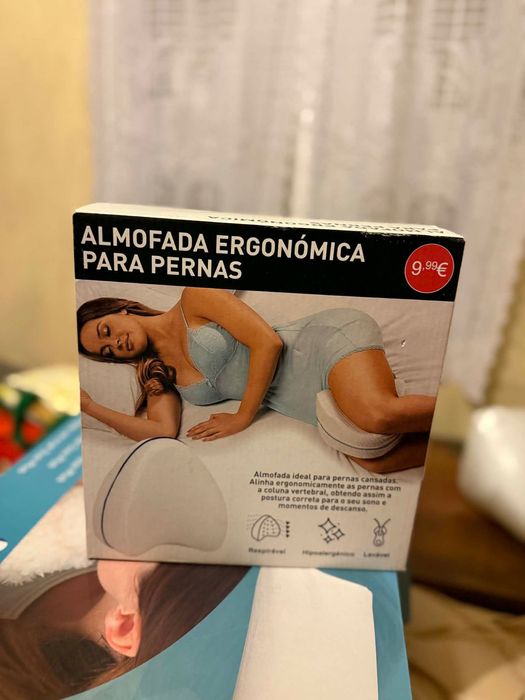Almofada ergonómica para pernas