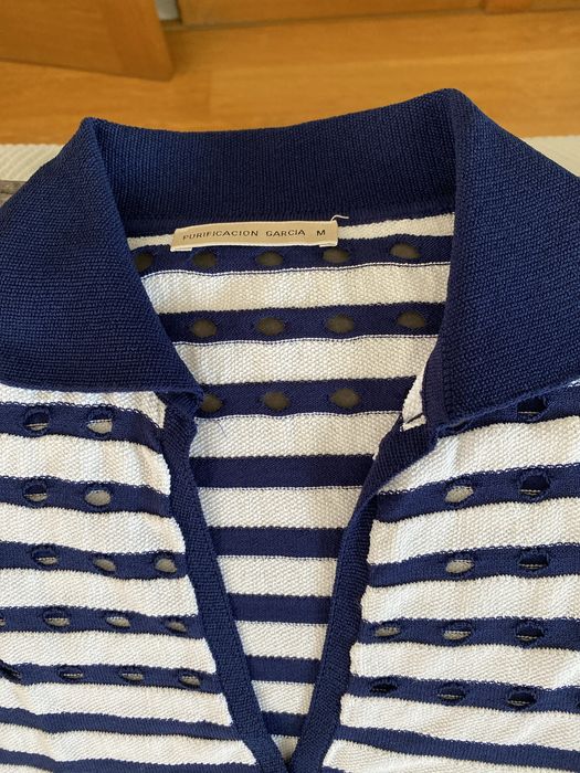 Camisola m/manga  Purificacion Garcia M/nova!  alta qualida