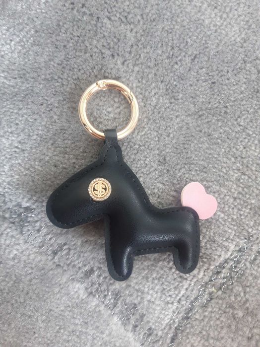 Brelok konik serduszko dolar styl glamour