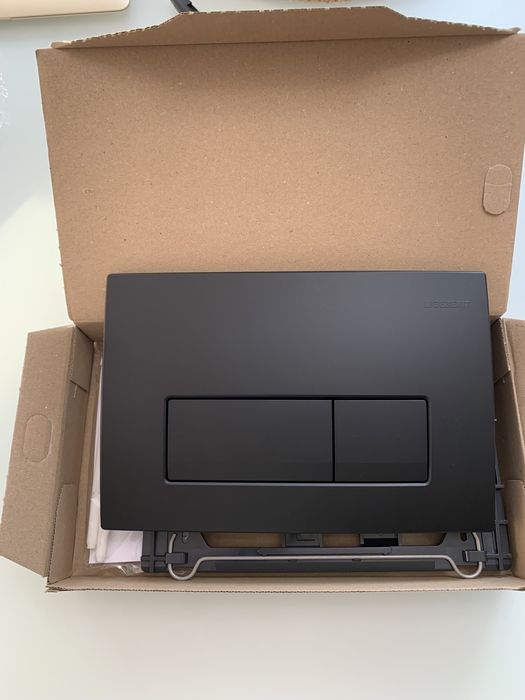 Geberit Delta 115.119.14.1 кнопка Чорна матова