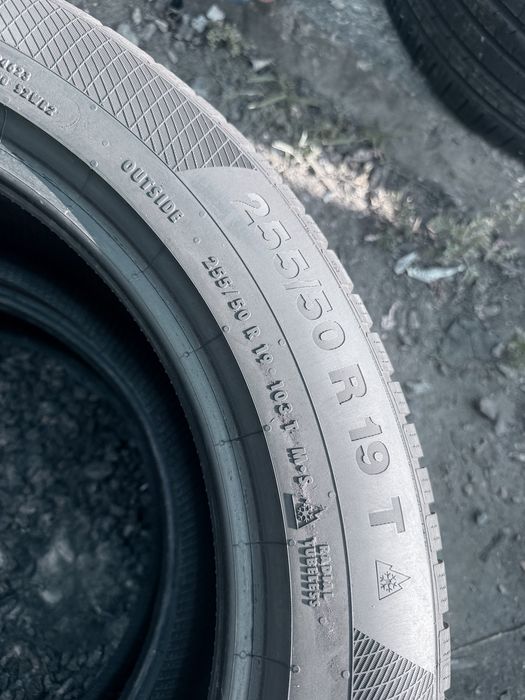 255 50 19 Continental TS850P 90% 2024 Шини Зима