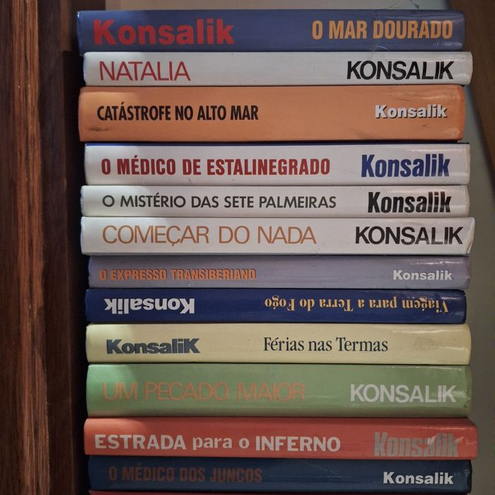 33 Livros Konsalik  - Colecção  Circulo de Leitores