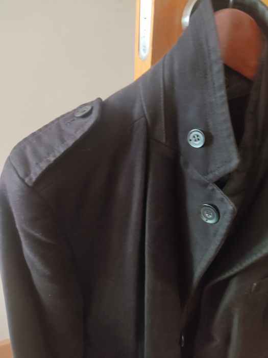Sobretudo Springfield tamanho S, preto