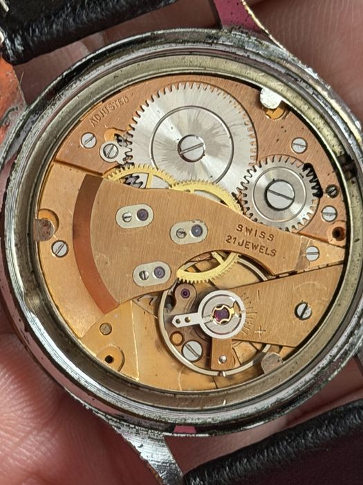 Atlantic Worldmaster Superextra 21 jewels, duzy 38/47mm, sprawny