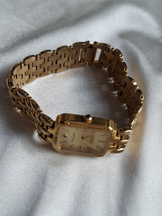 Złoty zegarek Oleg Cassini Swiss Quartz