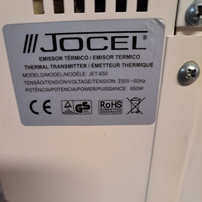 Aquecedor marca Jocel