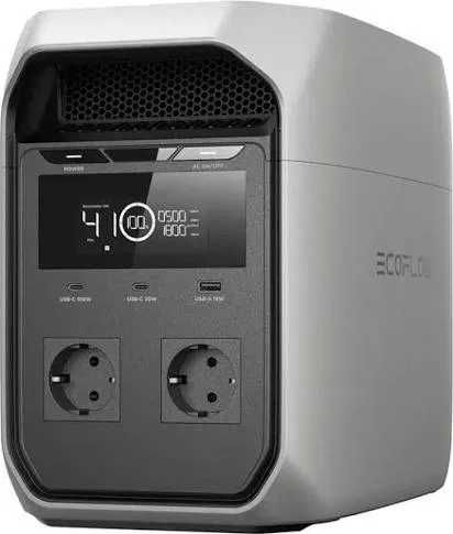 !!АКЦІЙНА ЦІНА!!!EcoFlow DELTA 3 1024Wh 1800W-3600W, євро розетка, хіт продажу