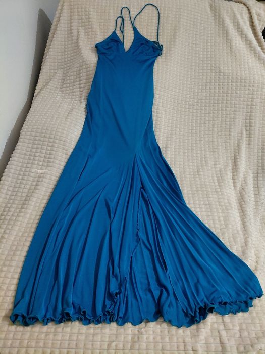 Vestido azul vibrante - Fátima Lopes - S