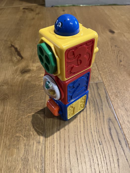 Kostki Fisher Price - kostki sensoryczne