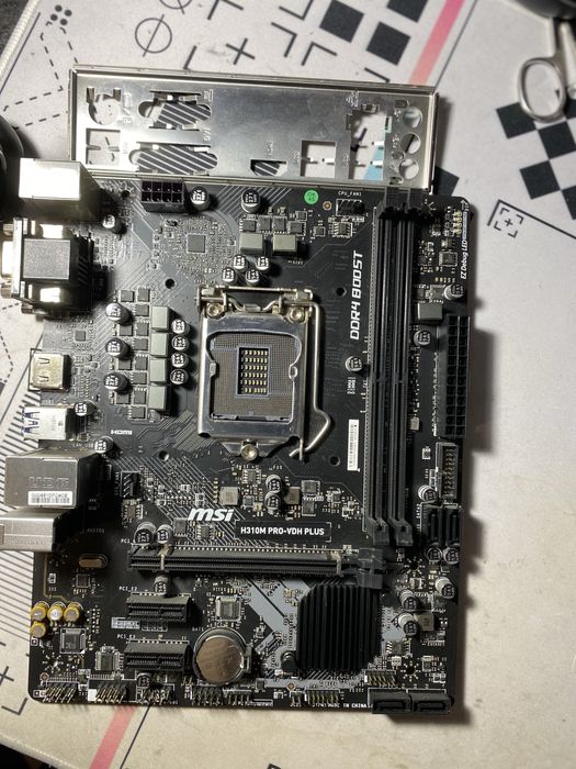 Msi H310m PRO-VDH Plus⁉️ГАРАНТІЯ 14днів⁉️